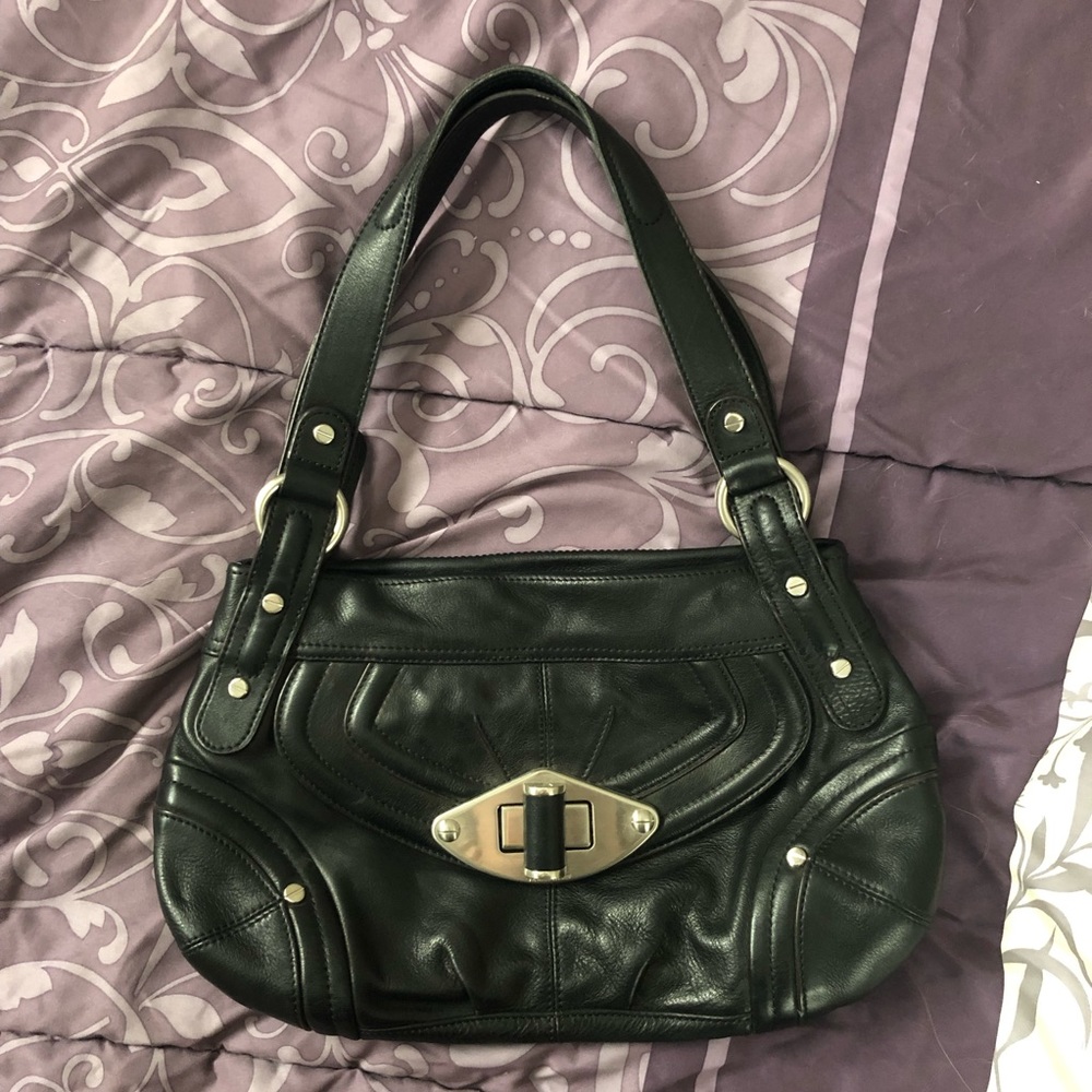 B. Makowsky leather handbag